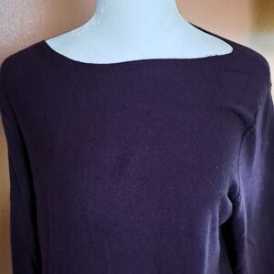 J. Jill Purple Tunic Top